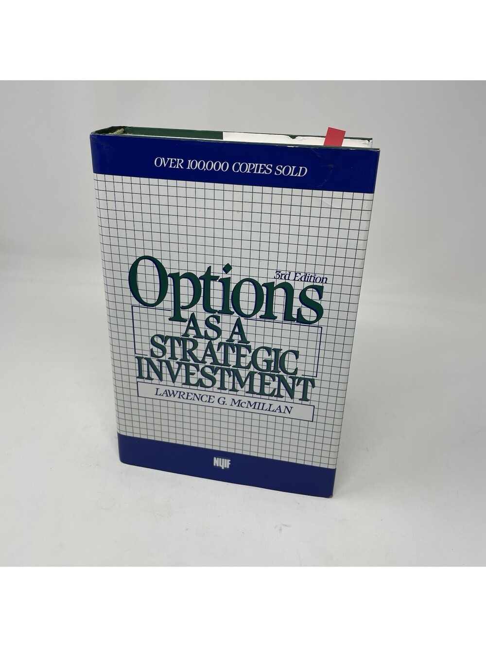 Options As Strategic Investment; L. McMillan; HC w/ DJ; 3rd Ed; Good